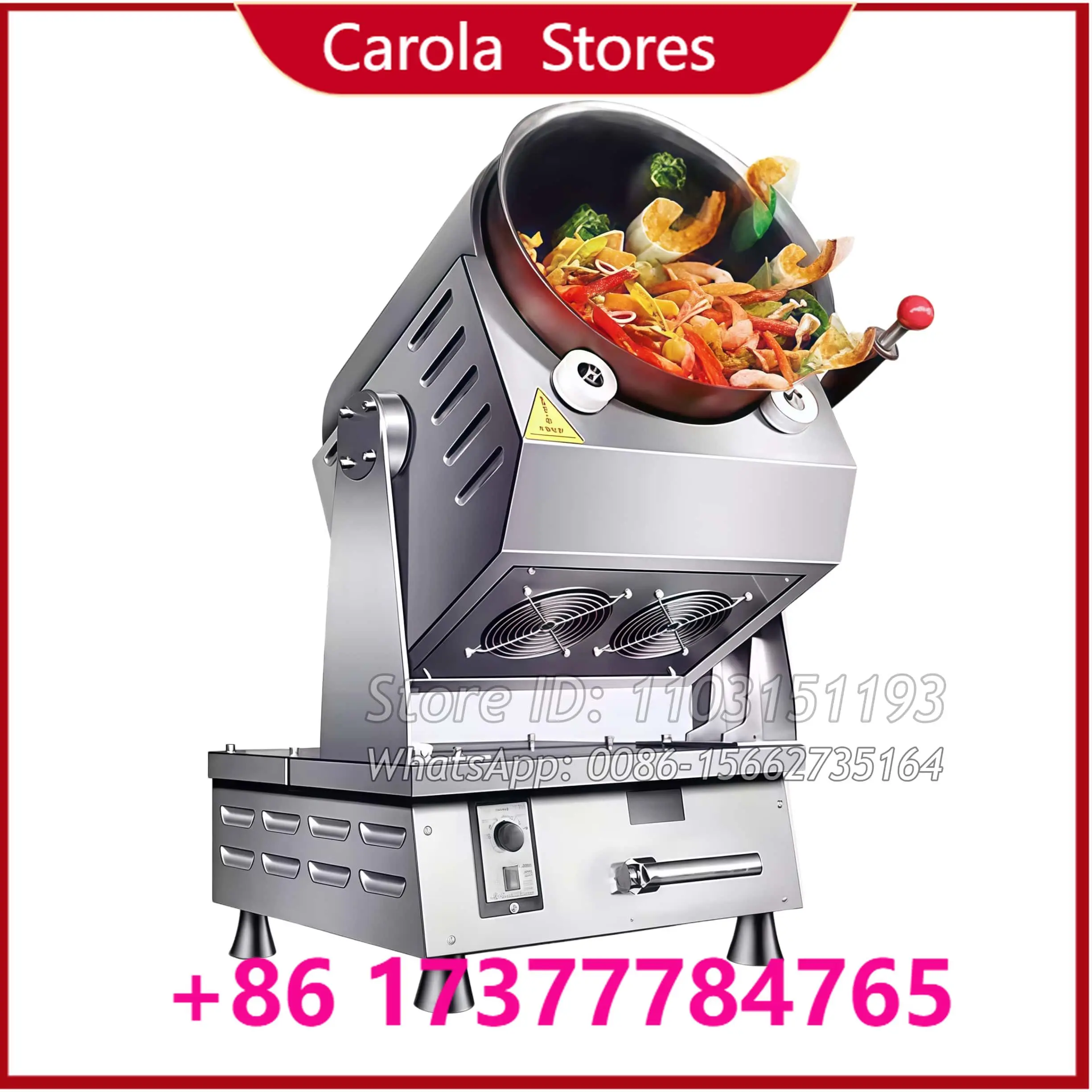 Restaurant Automatic Electric Fried Rice Wok Intelligent Stir Fry Cooking Robot Commercial Cooking Machine For Fried Noodles
