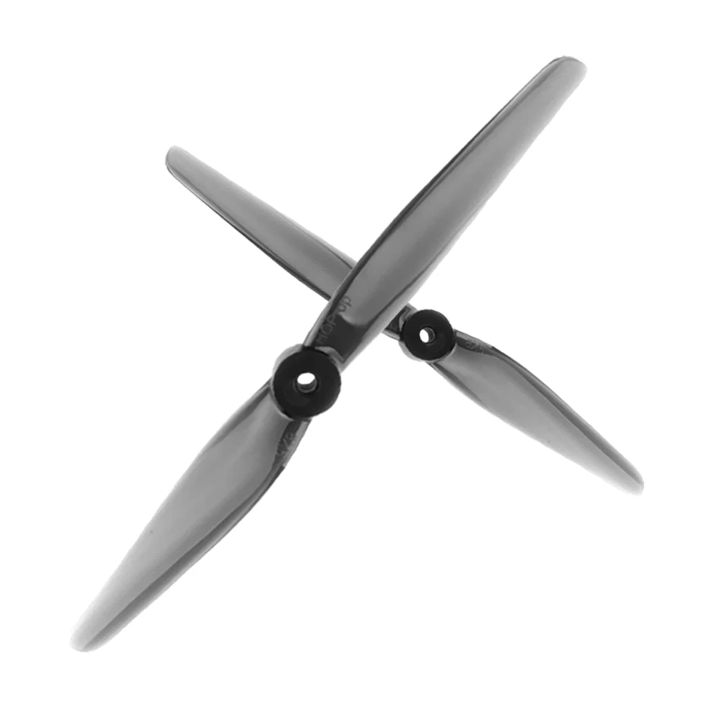 HQProp 2Pairs 8050 8X5 Light Grey (2CW+2CCW) Poly Carbonate 2-Blades 8inch PC Props 5mm Shaft for FPV Freestyle Long Range DIY