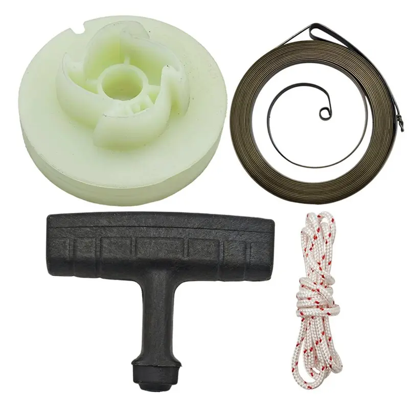 AA77 Replacement Spare Parts For Chainsaws 362 365 371 372 XP- Recoil Starter Pulley Spring Handle Repair Kit