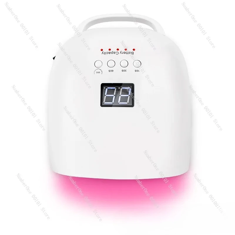 Intelligent Induction Nail Art Phototherapy Lamp, Portable UV Toasting Nail