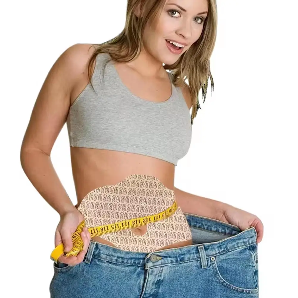 

5Pcs/Box Belly Slim Patch Abdomen Slimming Fat Burning Navel Stick Weight Loss Slimer Tool Wonder Hot Quick Slimming Patch