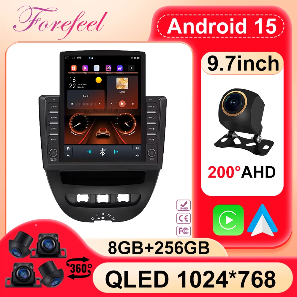 2 Din Android 15 Fo… - image