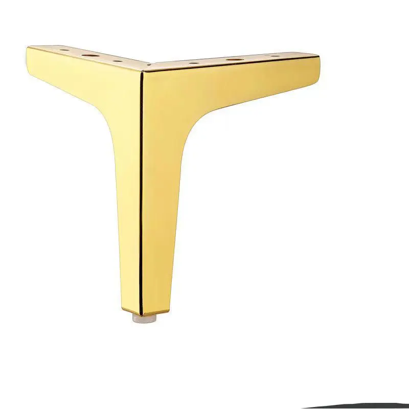 

2pcs Heavy-Duty Metal Furniture Triangle Stable Hold For Sofas Chairs Cabinets Replacement Parts Short Table Legs Easy Install