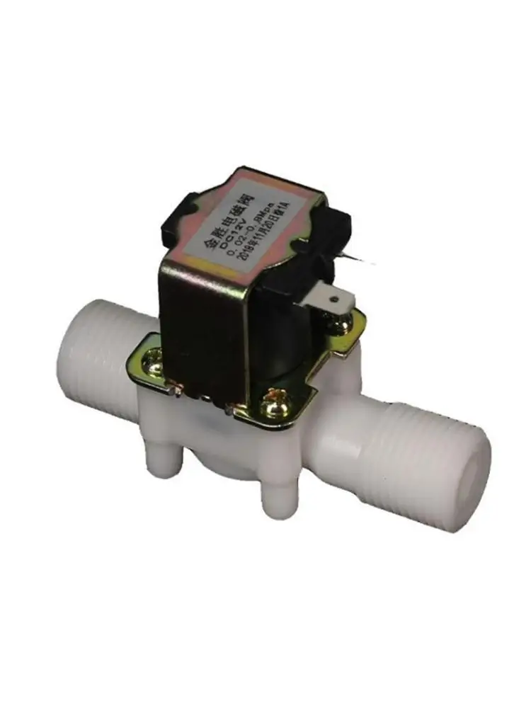 652F 12V/24V 1/2'' Inlet Water Solenoid for Valve Quick Normally Closed Pressured Water Control for Valve