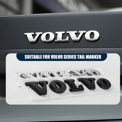 1pc 3D ABS Plastic Car Trunk Badge Volvo Letter Emblem Sticker Decal For volvo S80L XC60 XC90 S60 S80 V40 Accessories Styling