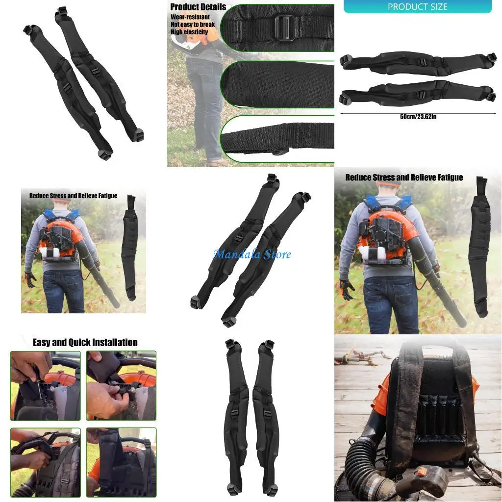 U2JC Hand Carrying Shoulder Strap For PB-580H PB-580 P021048250 Leaves Blower Adjustable Shoulder Belt Carrying Strap