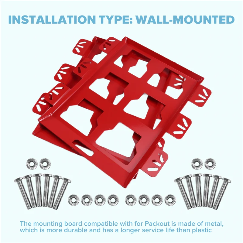 A25F-Rak Penyimpanan Alat Rak Kotak Peralatan Truk Rak Penyimpanan Alat Terpasang Di Dinding Kotak Peralatan Taksi Rak Penyimpanan Bingkai Perbaikan Tempat Kotak Peralatan