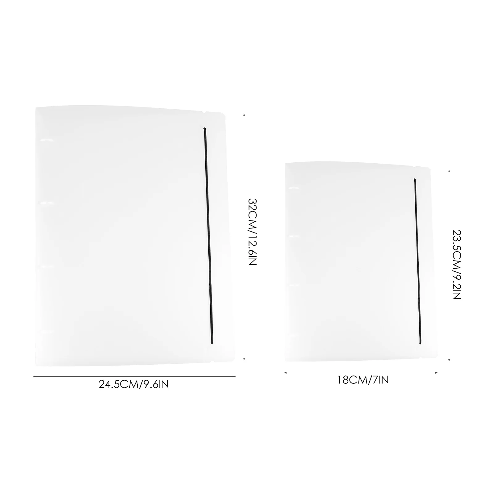 Binder Notebook Shell Verband Lose Blatt Abdeckung Hand Konto Schutz Scrapbooking