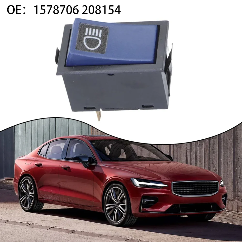 Interruptor de Luz de Neblina para Caminhões Volvo N10/N12 F10/F12/F16 FH/FM/NH, Substituição Confiável com Números OEM 1578706 208154