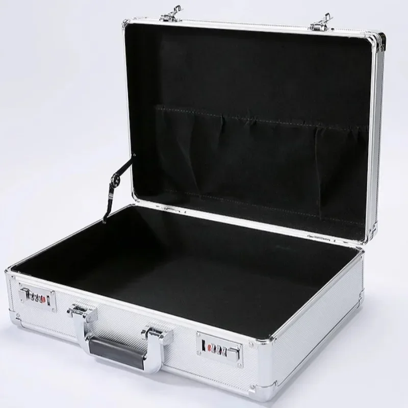 Aluminiumrand ABS Dichtheidsbord Gereedschapsorganisator Box Instrument Hardware Opslag Multifunctionele professionele gereedschapskist