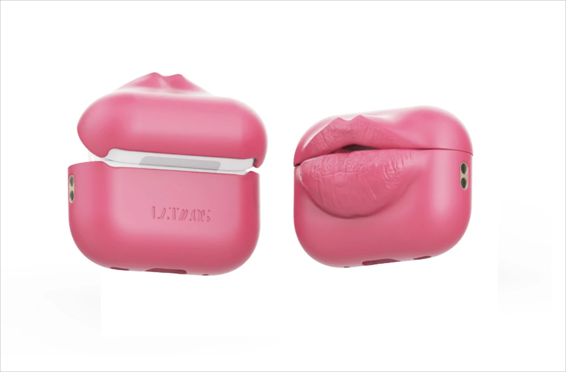 Soft Case, Apple Earphone Case, Mouth Earphone Case, Lips.