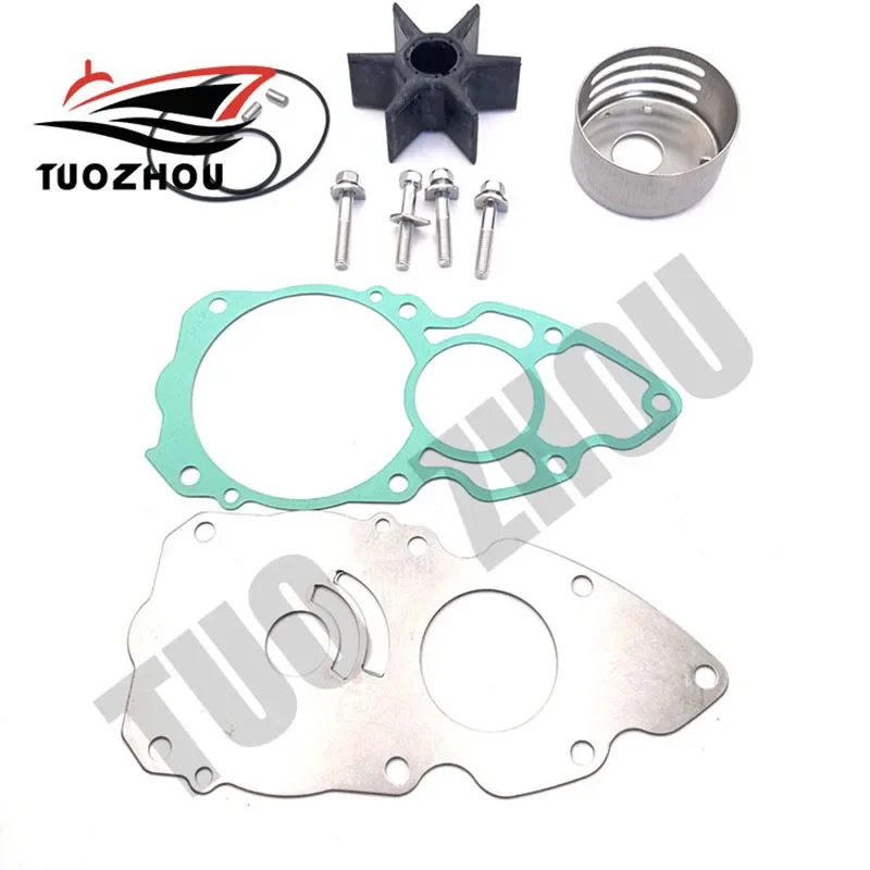6AW-W0078 Water Pump Impeller Kit For Yamaha Outboard Motor 4 Stroke F300 300HP 6AW-W0078-00 6AW-W0078 6AWW0078 Boat Engine