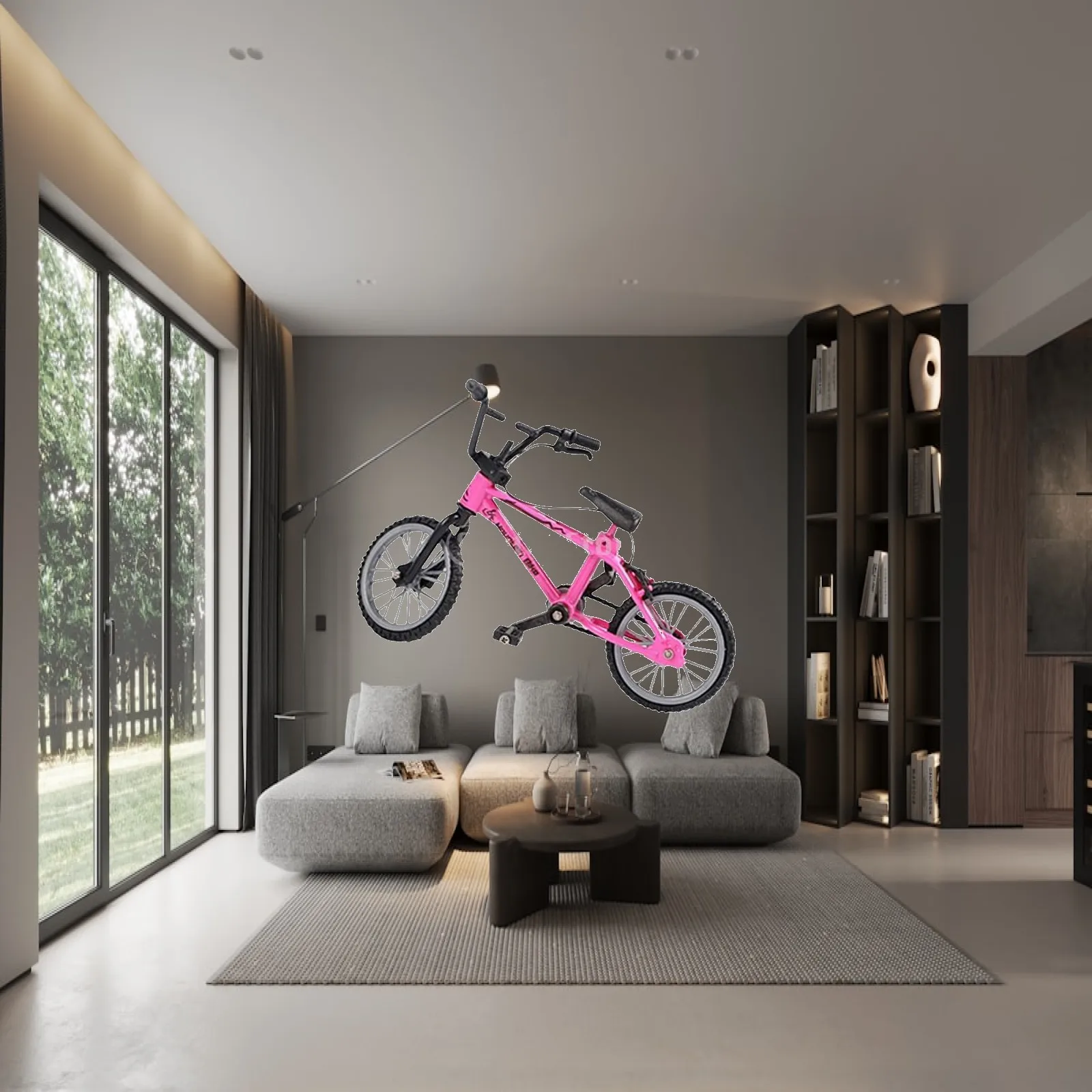 

4x Mini Bicycle Model for Kids Boys Riding Bike Model for Home And Desk Table
