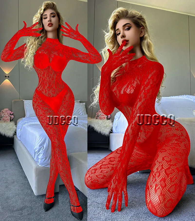 lingerie women sexy Babydoll Underwear Chemises Catsui exotic apparelt costumes Body stocking Leopard body suit bodysuit glove