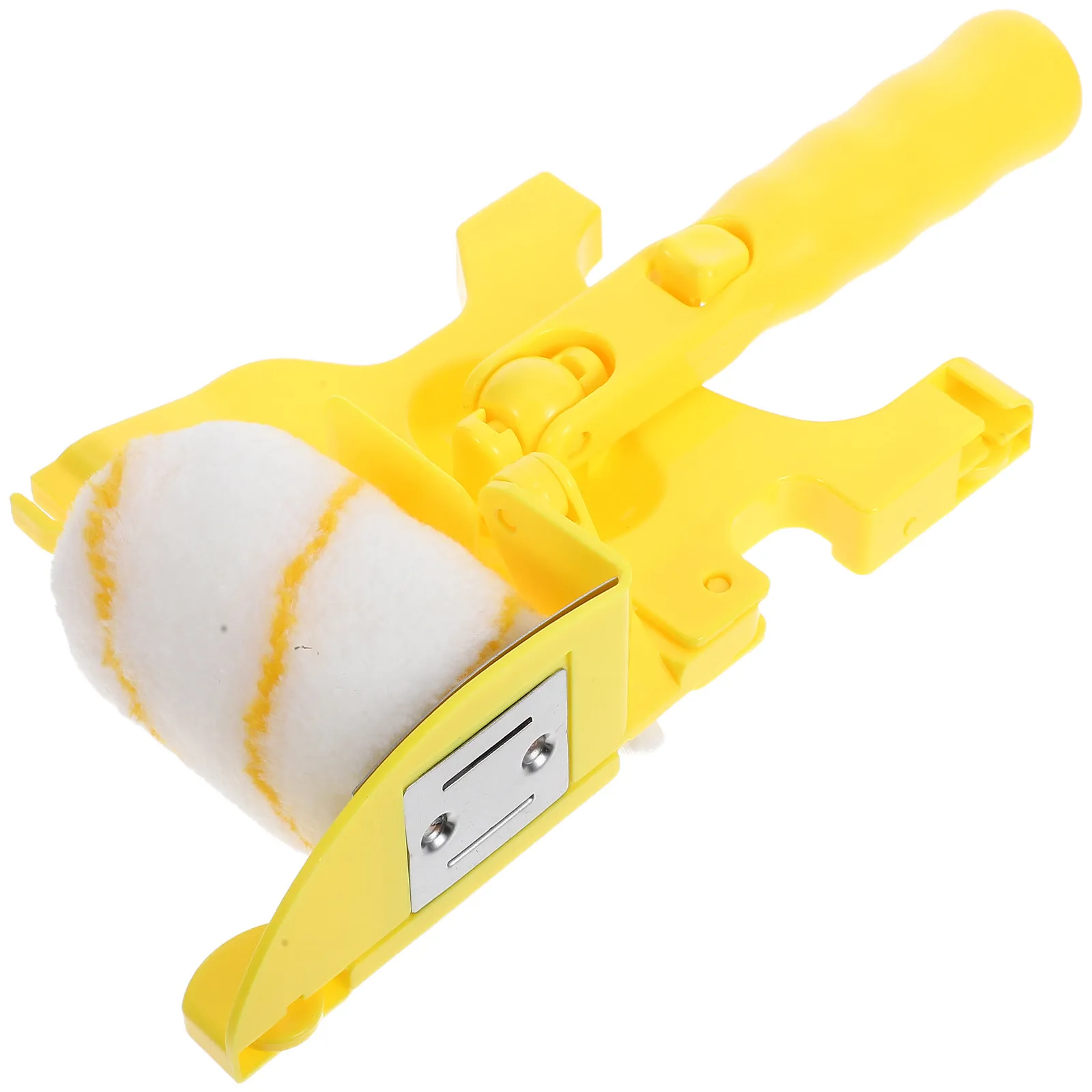 1Set Clean Cut Paint Edger Roller Brush Handheld Edge Cutting Tool for Walls Ceilings Corners Narrow Surfaces Home Renovation