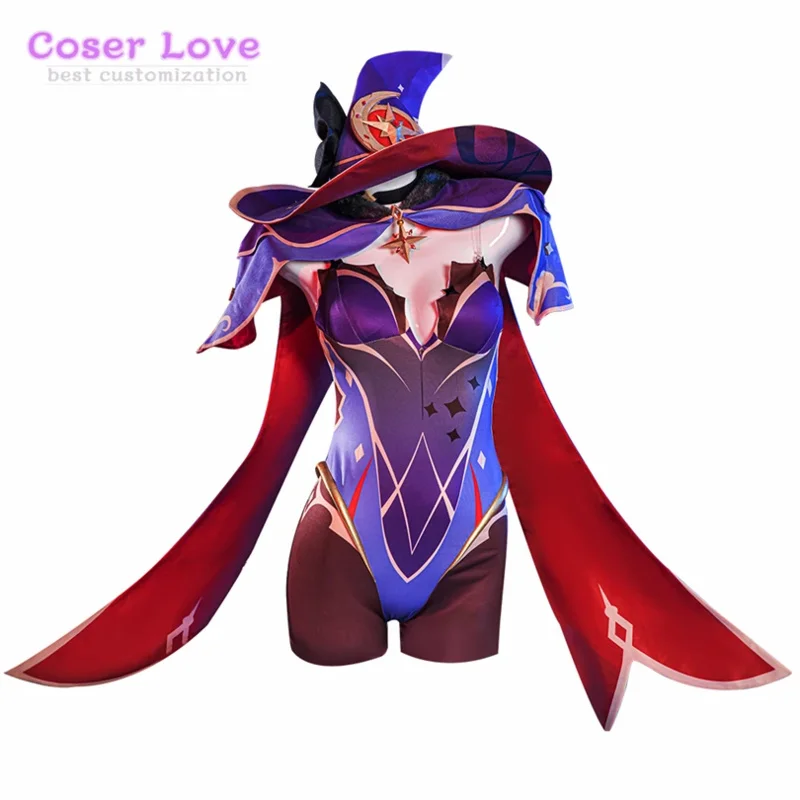 Game Genshin Impact Mona Astrologist Megistus Cosplay Costume Carnival Christmas Party Clothing Halloween Costume