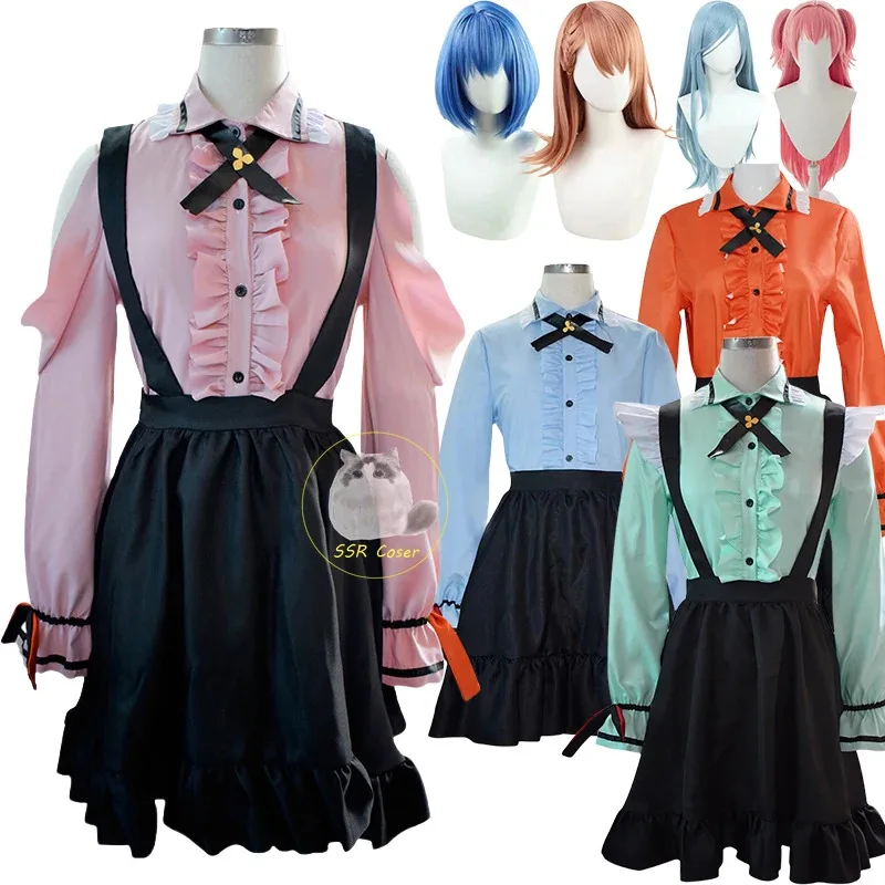 مشروع Sekai المرحلة الملونة! الفذ. المزيد من القفز Kiritani Haruka Hanasato Minori Momoi Airi Hinomori Shizuku أزياء تنكرية