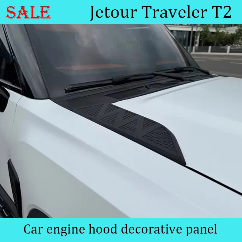 

Fit for Jetour Traveler T2 2023+ Car Hood Decorative Panel High Quality Modified Car Engine Hood Exterior decorative accessories