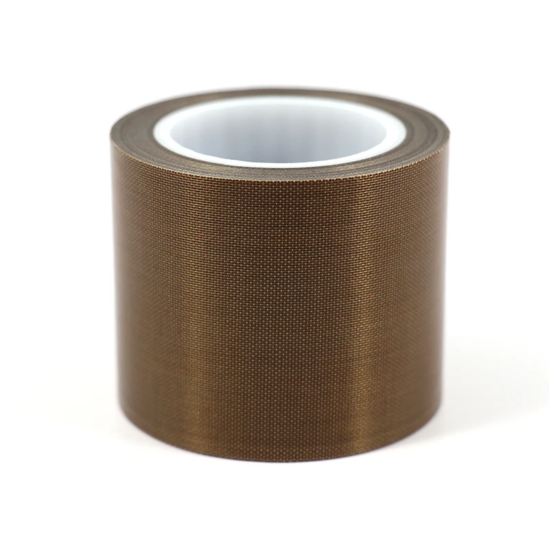 High Temperature Resistance Adhesive Tape Cloth 5~100mm 0.13mm 0.18mm 300 Degree Heat Insulation Sealing Machine PTFE Tape