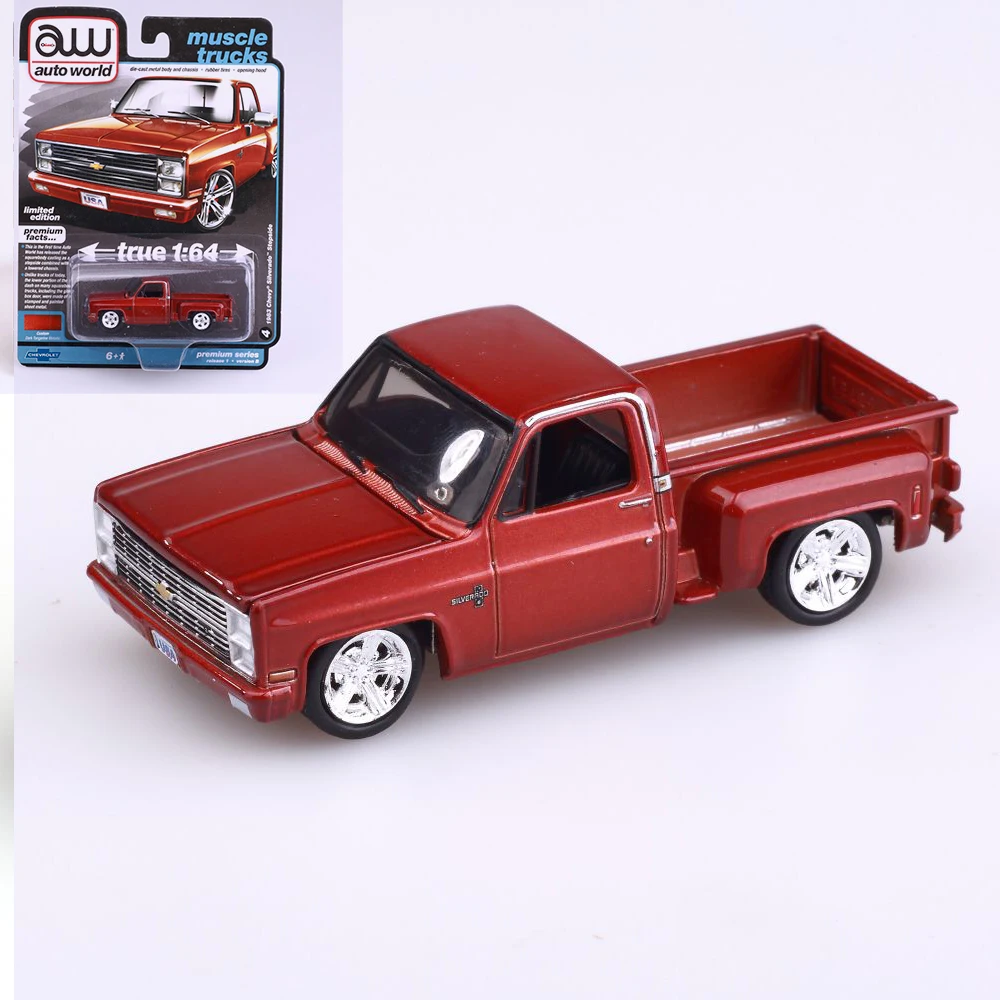 M2 machine 1/64 Scale Auto World Bburago Diecast Cars Alloy Toy Car Model Collection Diecast Alloy Car Model for Gift