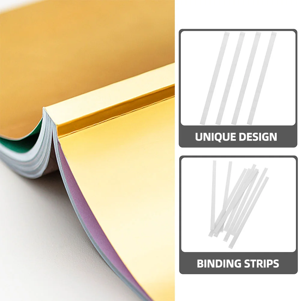 10 Pcs Hot Melt Adhesive Strip Binding Tape Glue Book Spine Strips Multi-use Books Sticks for Crafts Office Supply Repair