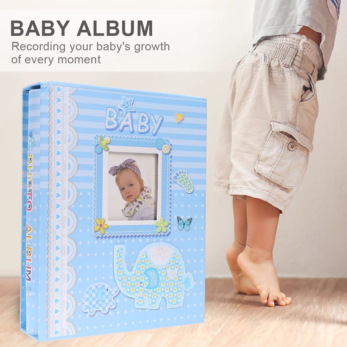 6 Inch Photo Album for Pictures DIY Baby Storage Photos Interstitial Child Albums