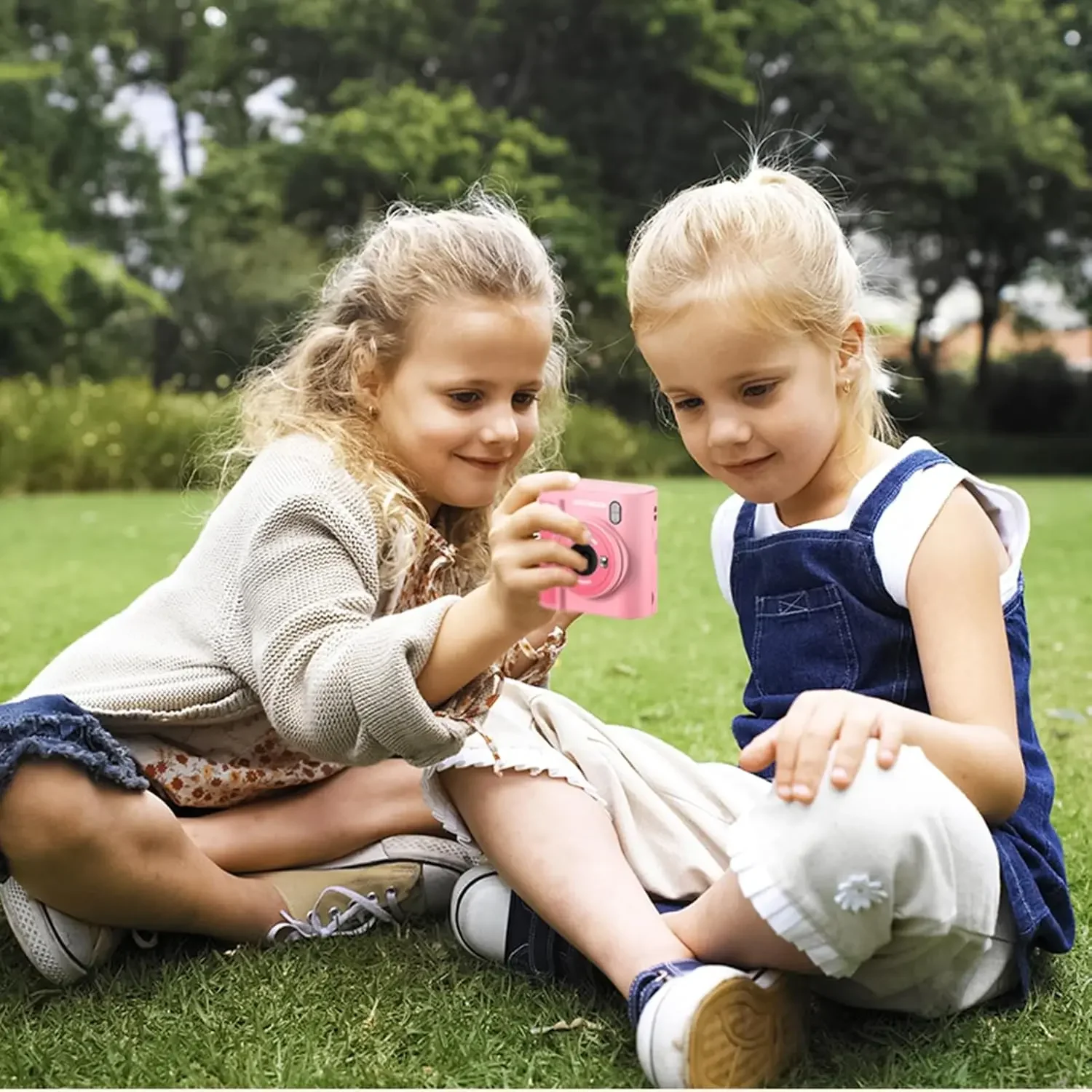 Aparat z drukarką dla dzieci 1080P, cyfrowa drukarka termiczna bez tuszu z papierem, karta 32G, prezenty dla dziewczynek i chłopców