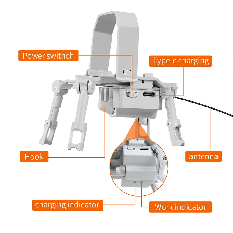 Dla DJI Mini 3 Pro Drone Airdrop System przynęta na ryby obrączka prezenty Rescue Remote Throw Delivery akcesoria do miotacza