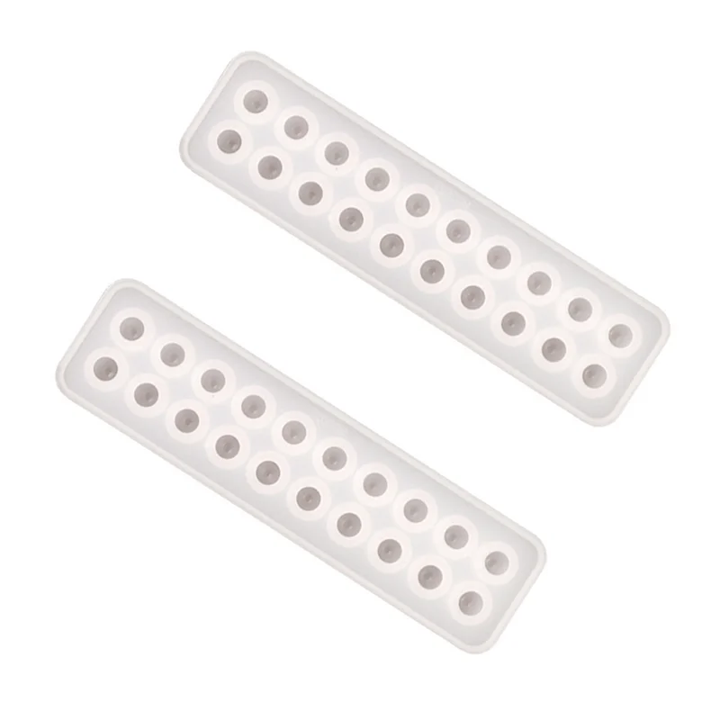 CYL-2X مجموعة قوالب السيليكون قالب قلادة ل عقد دي اي واي سوار صنع المجوهرات الحرفية-20 تجاويف #1