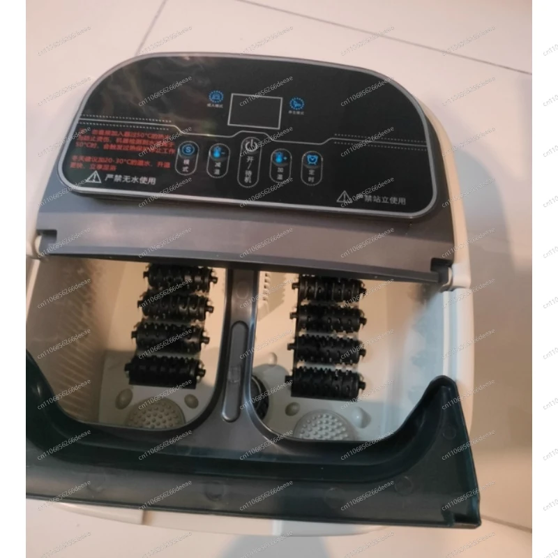 

ybjElectric Foot Soaking Bucket: Automatic Heating, Over-Calf Massage Bath, Multi-Functional Foot Wash Basin