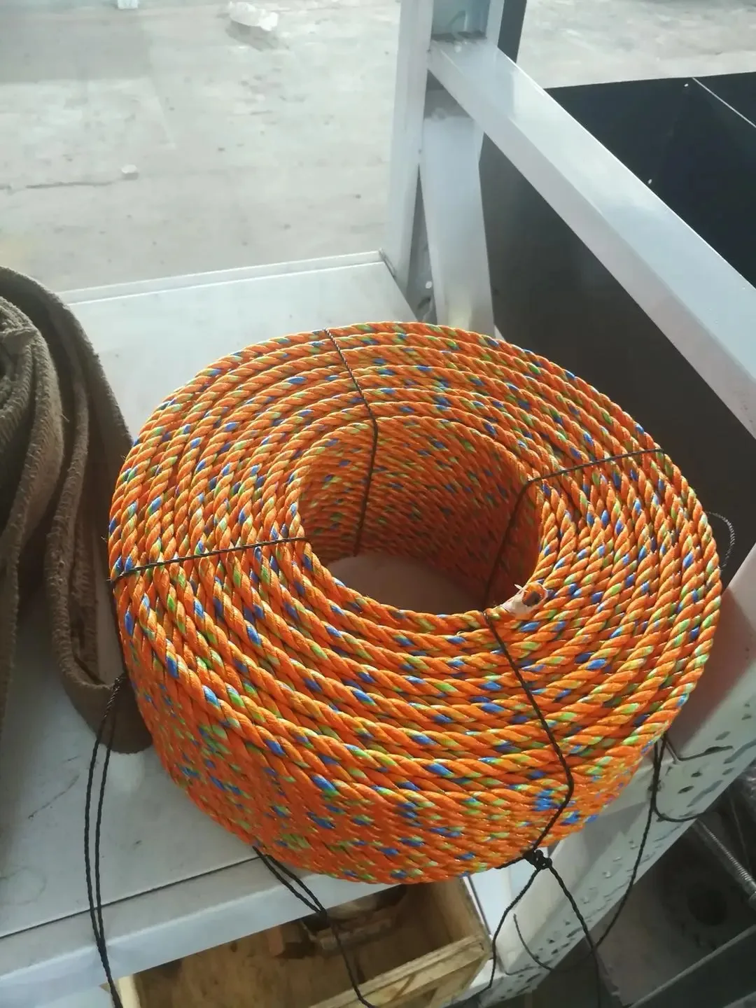 Automatical Plastic Rope Winder  Semi-Automatic Soft Plastic Winding Machine Rope  Coiler