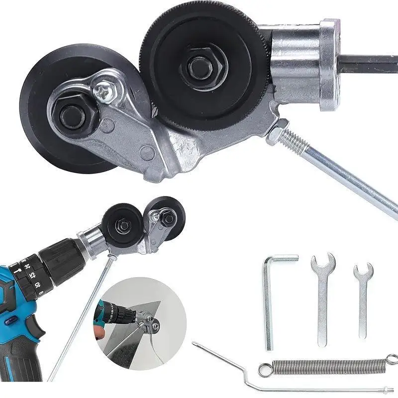 Hot Sale Multi-functional Electric Drill And Sheet Metal Cutter, Suitable For Cutting Metal Sheets, Easy To Install.
