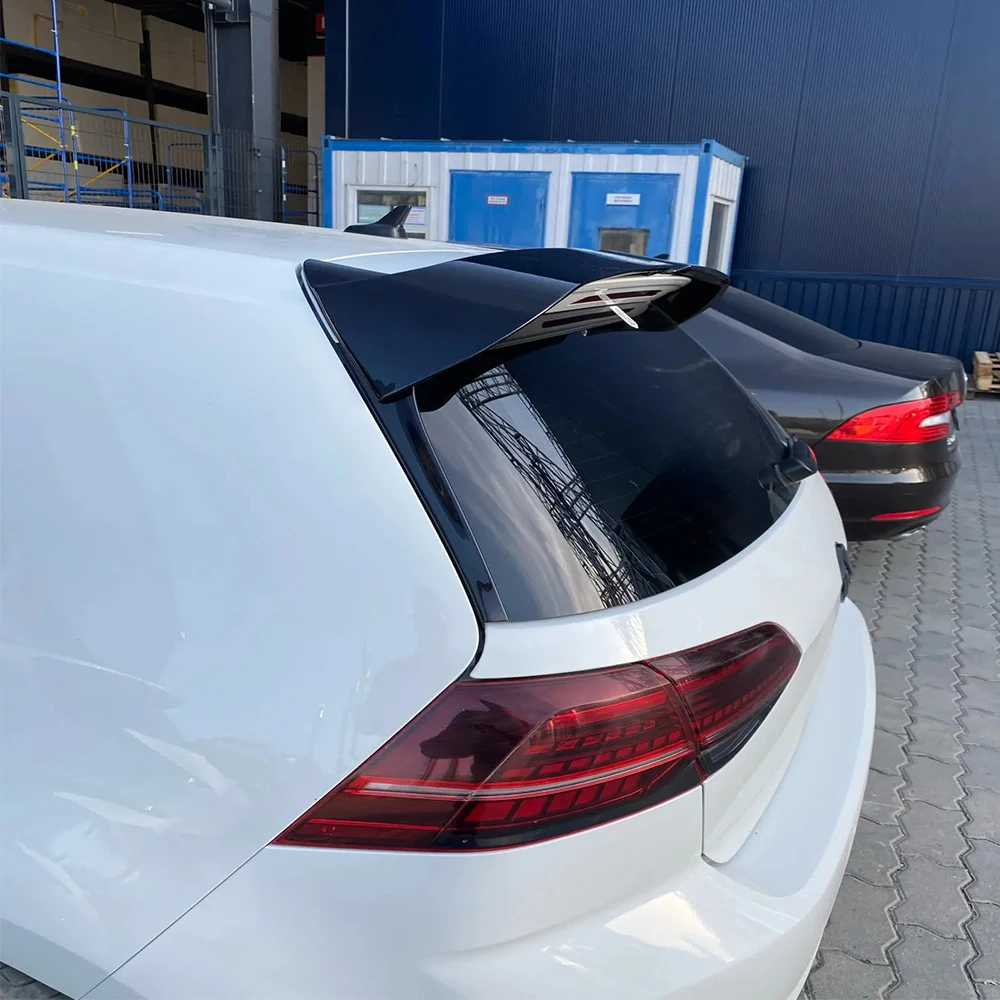 Per VW Golf MK 7 7.5 GTI GTR Oettinger Spoiler 2013-2019 ali posteriori per Auto Spoiler a vento fisso ala posteriore accessori per la decorazione automatica