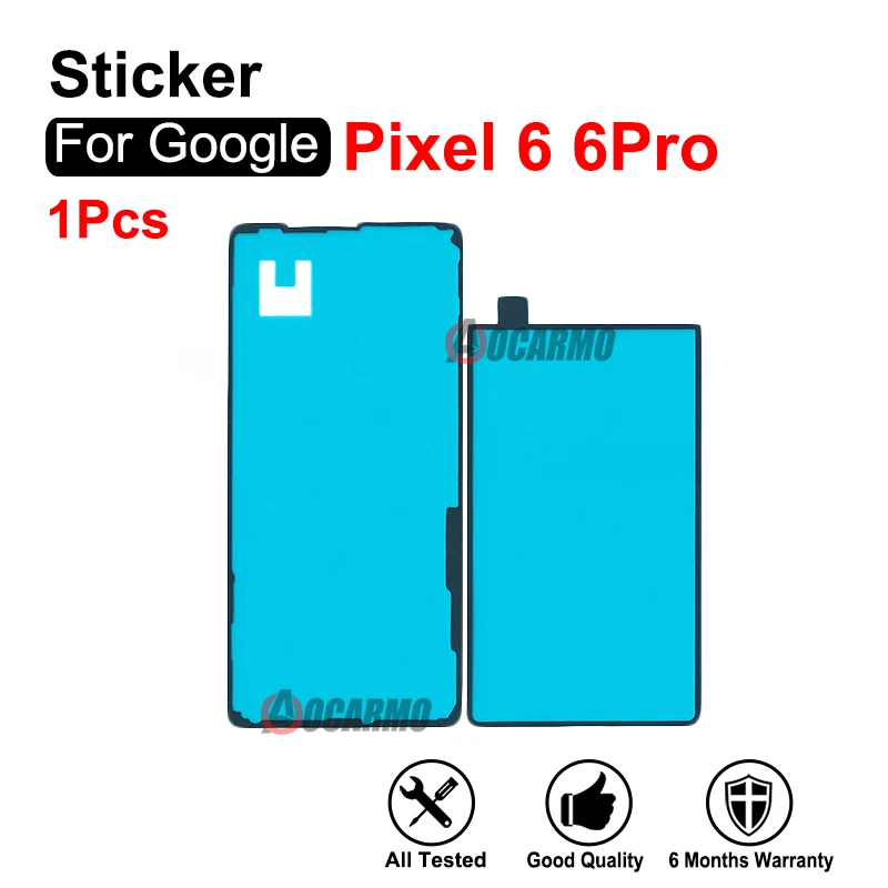 Per Google Pixel 6 Pro 6Pro Display LCD anteriore colla adesiva e colla per nastro adesivo con Cover posteriore