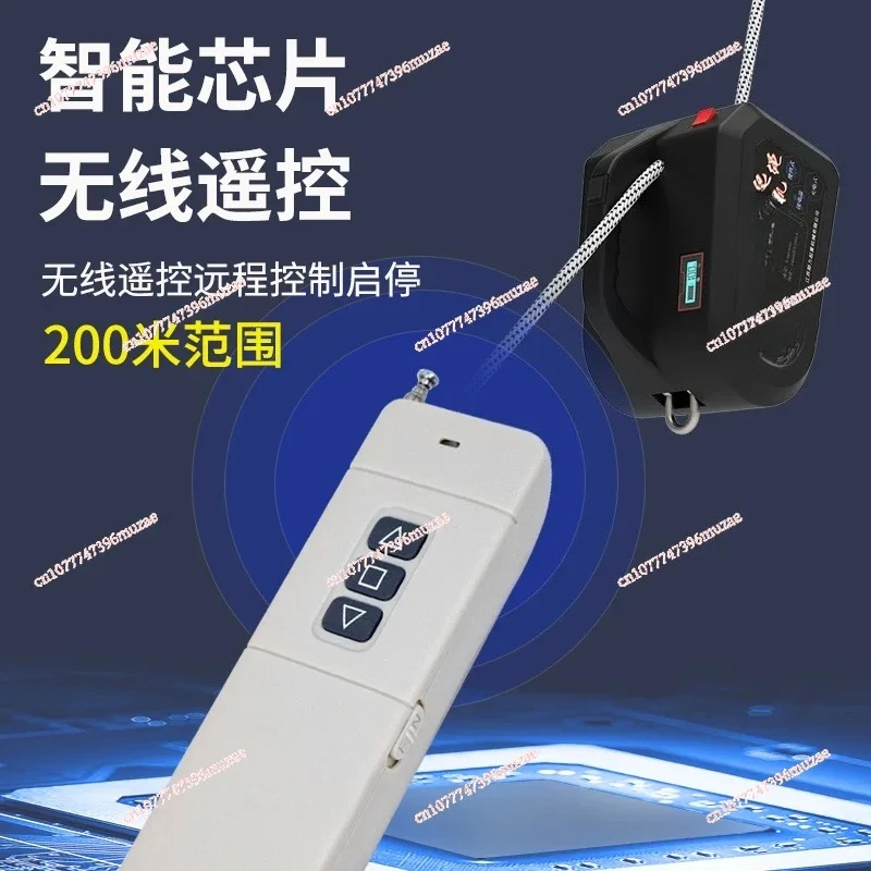Rechargeable  Crane Rope Climbing Machine Air Conditioner External Machine Lift Small Electric Hoist External Wall Hoisting