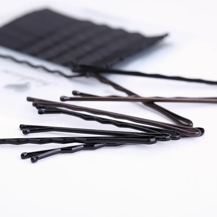 

( 1 Pack for 26 Pcs ) 6cm or 5cm black brown Popularity simple hairpins for hair pins women and girl alloy clip accessories