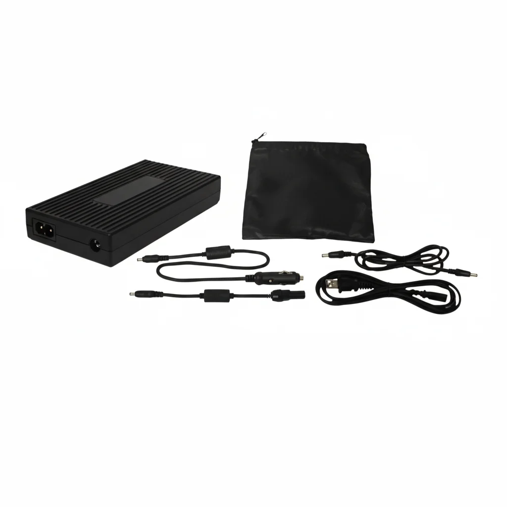 

Lind Electronics ACDC9020-DE04 90 Watts Auto/Air/AC Power Adapter - Black