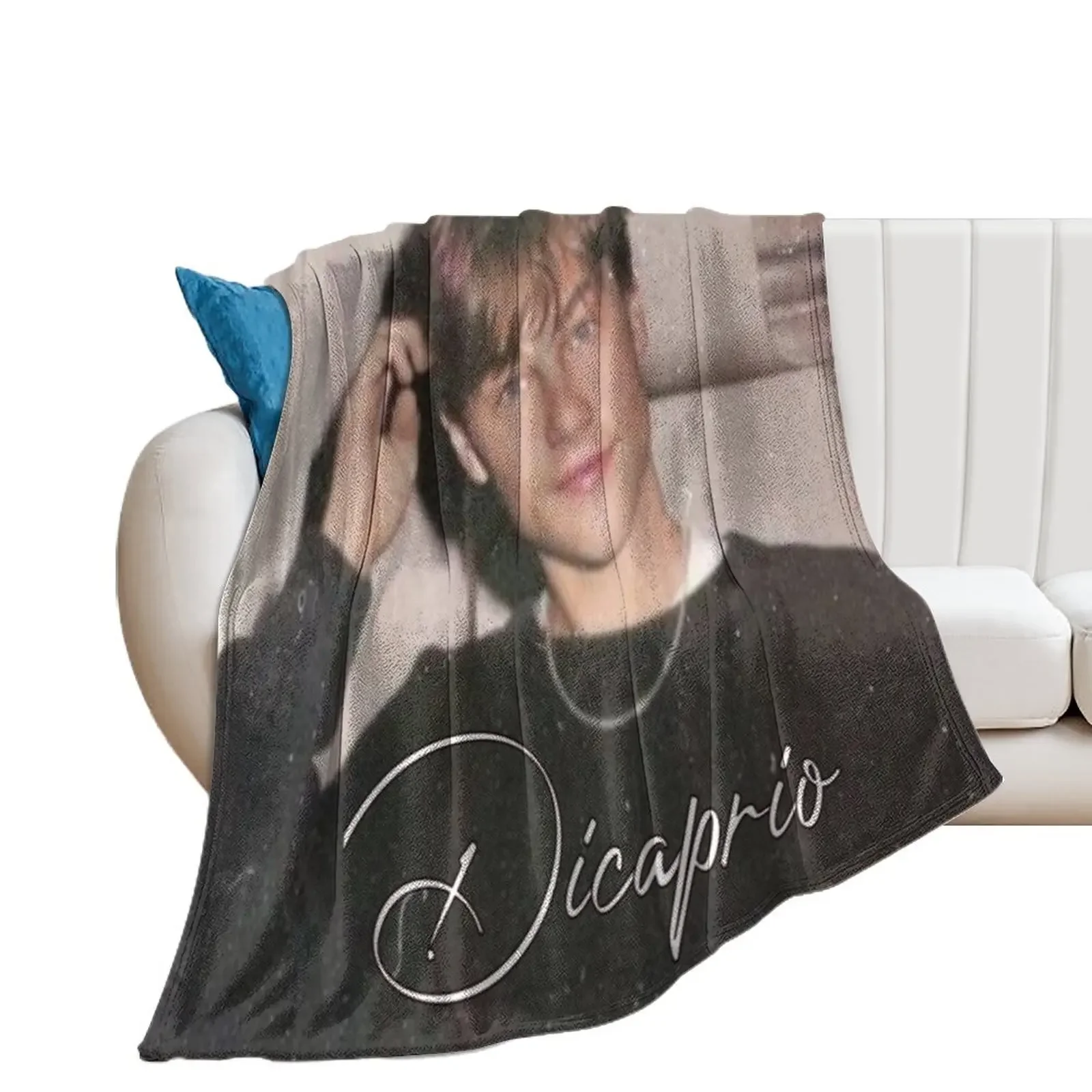 Leonardo Dicaprio Design Throw Blanket Summer halloween anime Giant Sofa Blankets