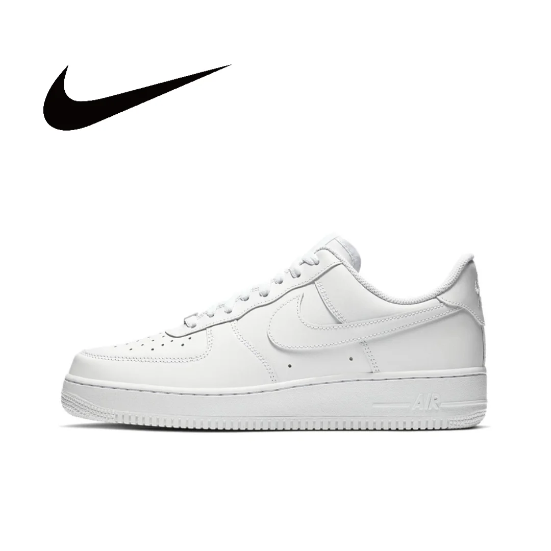 

Кроссовки для скейтборда Nike Air Force 1 '07, классические, Нескользящие, износостойкие, легкие и амортизирующие