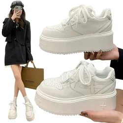 2024 Spring and Autumn New Style Fashionable Casual and Comfortable Height-increasing Platform Soles for Women's Sports Sneakers