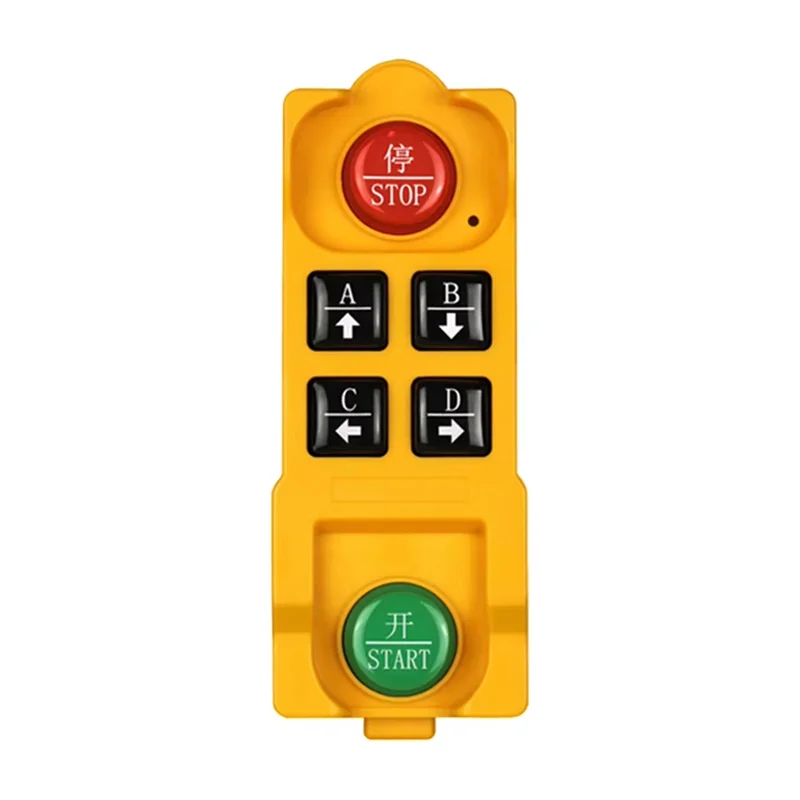 

A7THK-Waterproof Remote Control Duplicator 433.92Mhz 4 Buttons Long Distance Hoist Crane Controller For Industrial Use