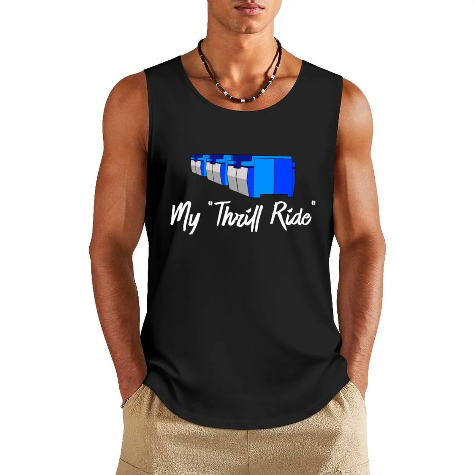 My Thrill Ride Tank Top Top summer anime Men's clothes