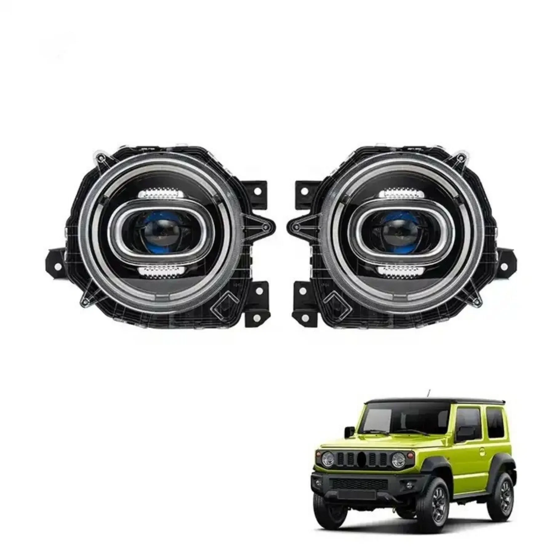 

Передняя фара светодиодная для Suzuki Jimny JB74 дневные ходовые огни указатель поворота