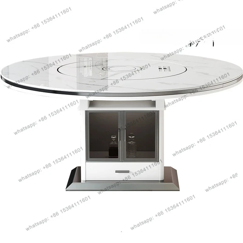 Small White Dining Tables Modern Wheels Drawer Nordic Extendable Dining Tables Restaurant Salon Mesas De Jantar Home Furniture