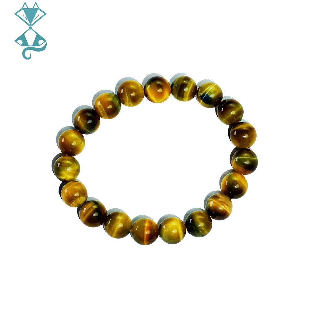 Dream Yellow Tiger Eye Bracelet for Women Man Natural Stone Bracelets On Hand Tiger Eye Stone Beads for Couple Bracelets