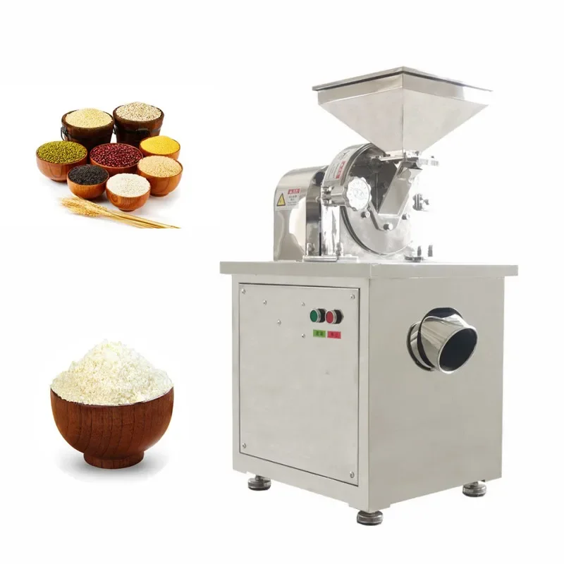 Automatic Spices Grinding Machine/ Corn Maize Flour Mill Grinder/ Sugar Pulverizer Crusher Flour Powder Grinder