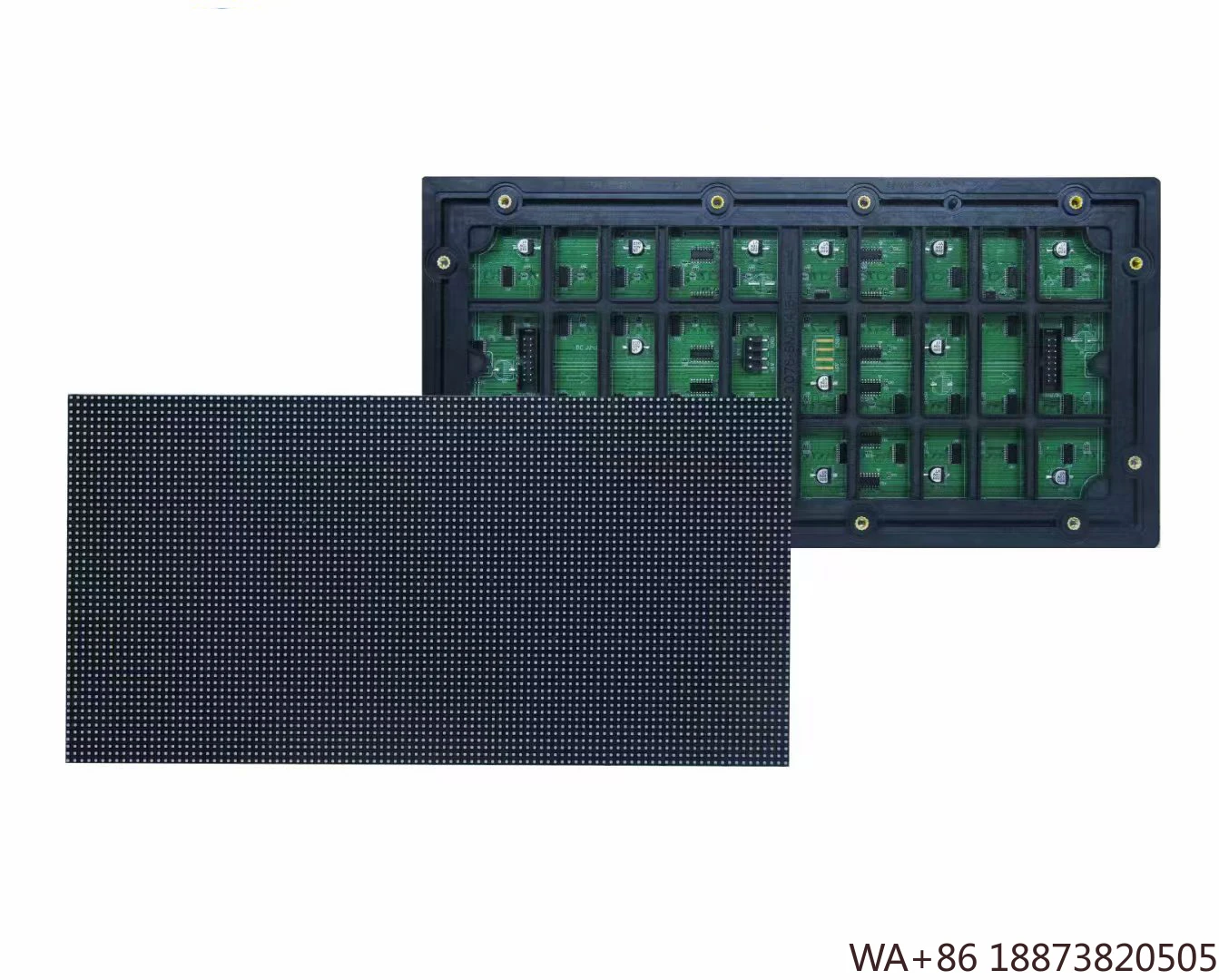 LED عرض تسمية مخصصة P3.076 كامل RGB عالية التحديث IP65 مقاوم للماء وحدات خارجية 320*160 مللي متر 4 مللي متر وكالة OEM التجزئة العرض G