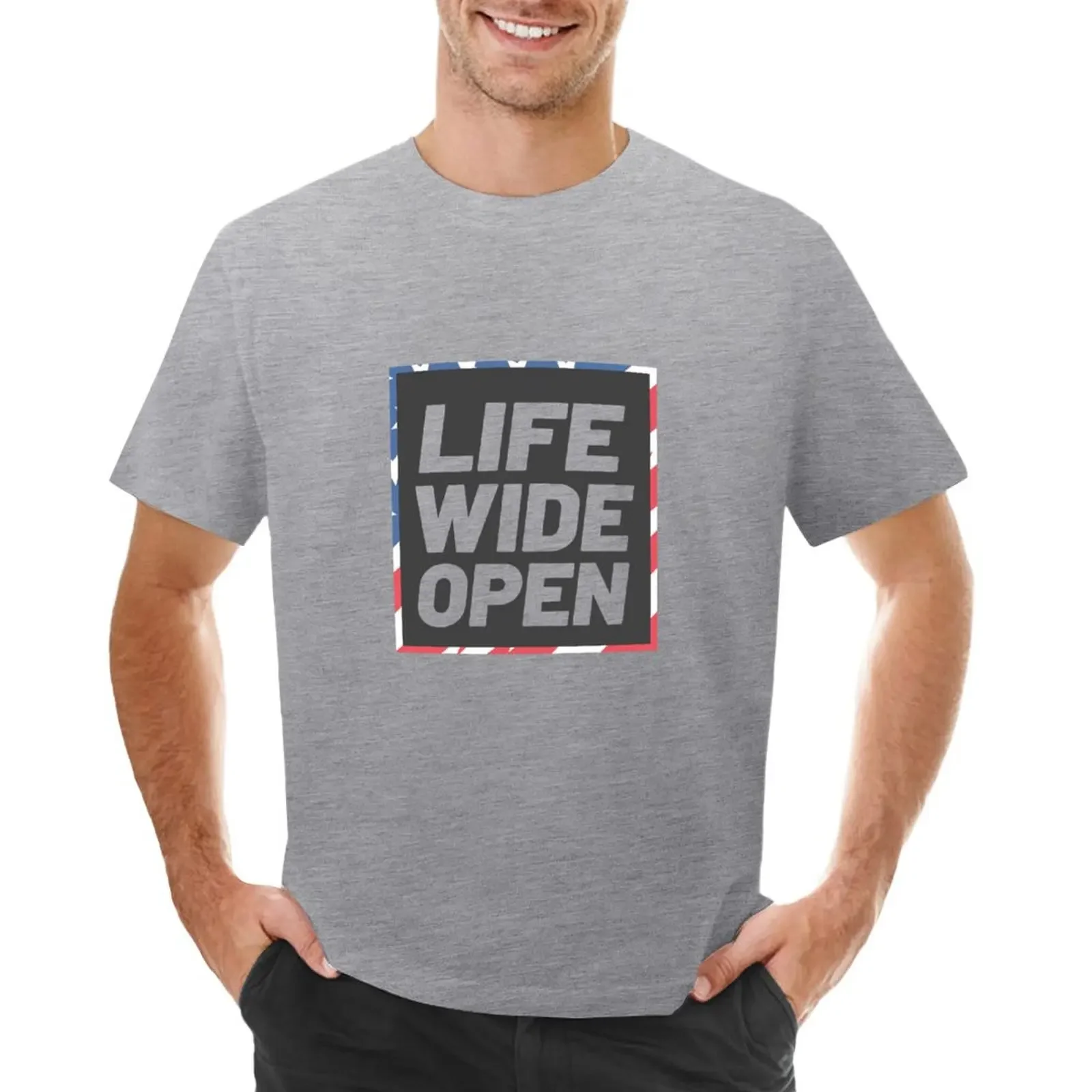 Cboystv Acid Lake Life Wide Open 2 Swea T-shirt korean fashion for a boy mens t shirts