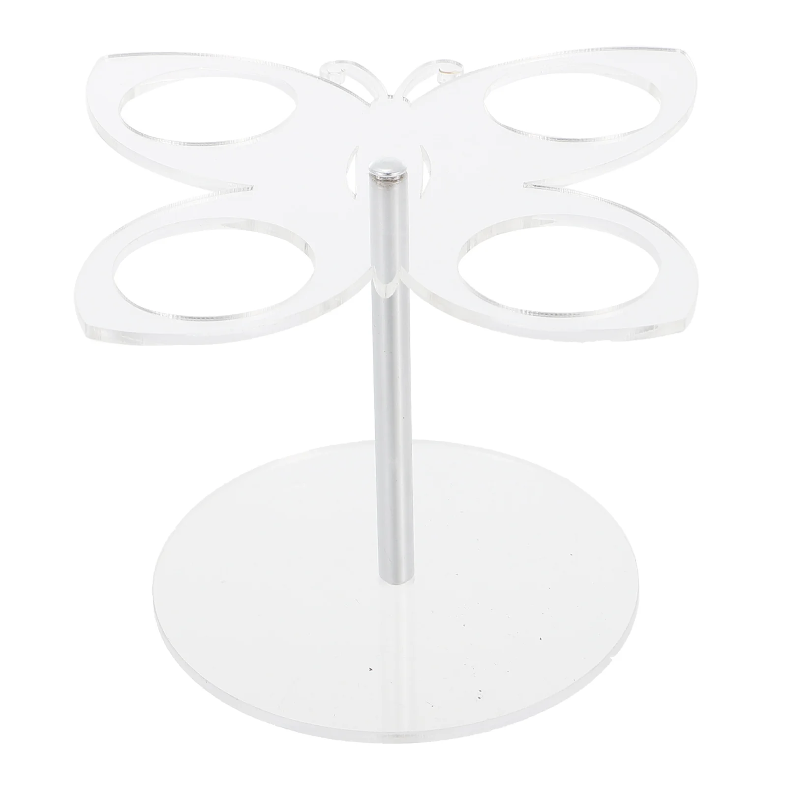 

Ice Cream Sushi Roll Holder Desktop Cone Rack Transparent Waffle Display Ice Cream Cake Easy Use Stable Bracket