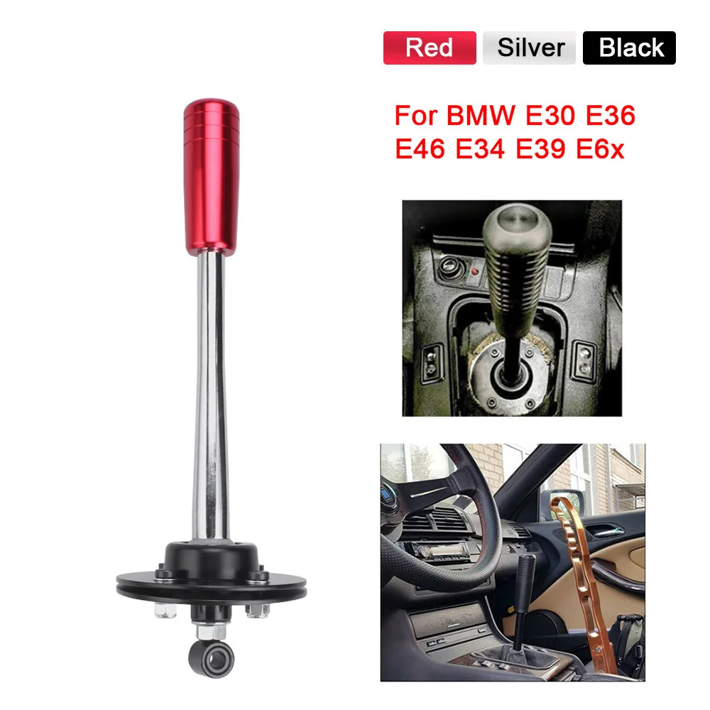 Short Shifter Lever with Gear Knob Drift Tuning Adjustable For BMW E30 E36 E39 Z3 Gear Transmission 265mm